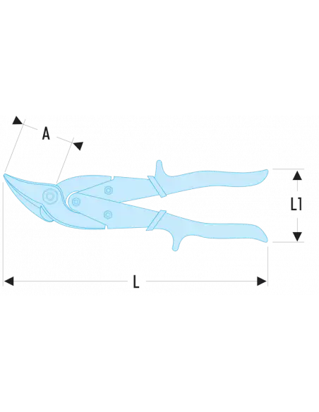 982 - Cisailles Démultipliées Chantourneuses - 982 - Facom | IFD Outillage 2 982 - Cisailles Démultipliées Chantourneuses - 982 - Facom | IFD Outillage – Image 2