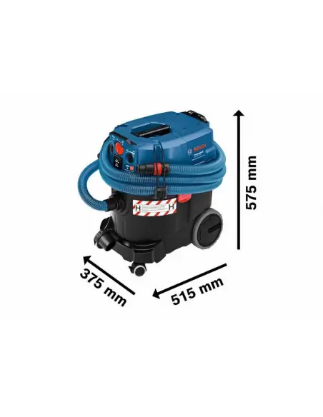 Aspirateur Eau Et Poussière GAS 35 H AFC | 06019C36W0 - Bosch | IFD Outillage 2 Aspirateur Eau Et Poussière GAS 35 H AFC | 06019C36W0 - Bosch | IFD Outillage – Image 2