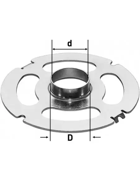 Bague De Copiage KR-D 24,0/OF 2200 - Festool | IFD Outillage 1 Bague De Copiage KR-D 24,0/OF 2200 - Festool | IFD Outillage