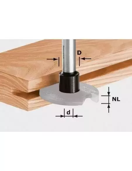 Broche Porte-fraise S8 1,5-5 D14 - Festool | IFD Outillage 1 Broche Porte-fraise S8 1,5-5 D14 - Festool | IFD Outillage