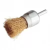 Brosse Pinceau Sur Tige D.25 Mm - Fils De 0,3 Mm Ondulés En Acier Laitonné - 10314018 - Sidamo | IFD Outillage