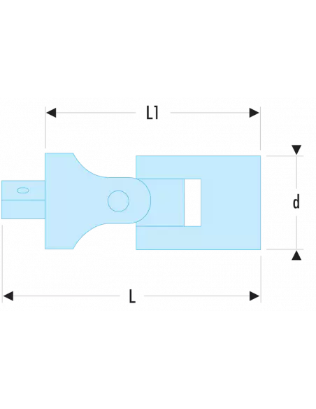 Cardan Universel 3/8" - J.240A - Facom | IFD Outillage 2 Cardan Universel 3/8" - J.240A - Facom | IFD Outillage – Image 2