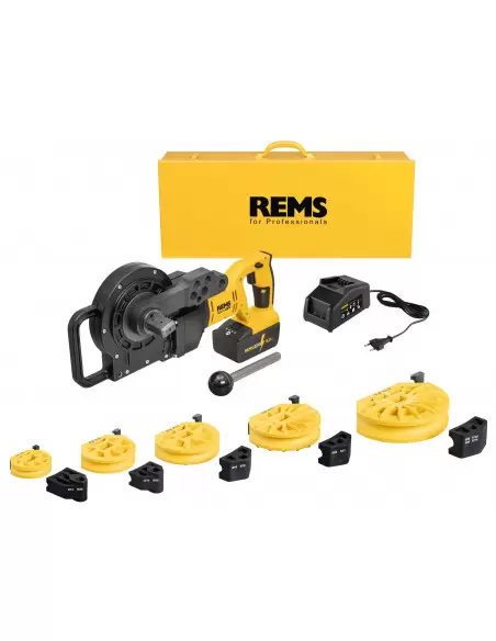 Cintreuse Sur Batterie Akku-Curvo 22V Li-Ion Set 14-16-18-22-28 - 580064R220 - REMS | IFD Outillage 1 Cintreuse Sur Batterie Akku-Curvo 22V Li-Ion Set 14-16-18-22-28 - 580064R220 - REMS | IFD Outillage
