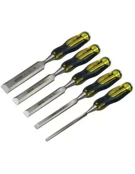 Ciseau à Bois Coffret 5 Pièces Fatmax - 2-16-271 - Stanley | IFD Outillage 1 Ciseau à Bois Coffret 5 Pièces Fatmax - 2-16-271 - Stanley | IFD Outillage