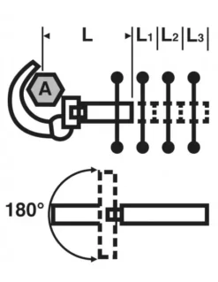 Clé Lavabo Sanicrom Télescopique 36 à 65 Mm | 261460 - Virax | IFD Outillage -FACOM Soldes cle lavabo sanicrom telescopique 36 a 65 mm 261460 virax 2