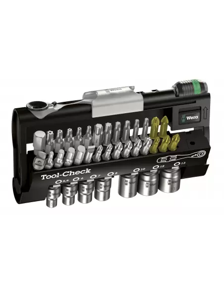 Cliquet Tool-check 1 SB (jeu De 38) - 05073220001 - Wera | IFD Outillage 1 Cliquet Tool-check 1 SB (jeu De 38) - 05073220001 - Wera | IFD Outillage