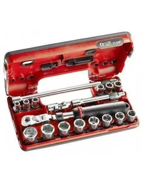Coffret DBOX Douilles 3/8" 6 Pans Métrique - JXL.DBOX1 - JXL.DBOX1 - Facom | IFD Outillage 1 Coffret DBOX Douilles 3/8" 6 Pans Métrique - JXL.DBOX1 - JXL.DBOX1 - Facom | IFD Outillage