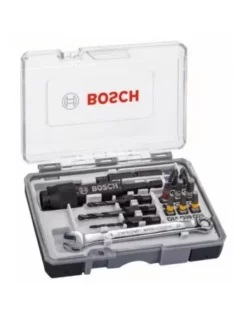 Coffret De 20 Pièces Drill&Drive 3 En 1 : Pré-perçage Fraisage Et Vissage - 2607002786 - Bosch | IFD Outillage