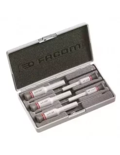 Coffret De 5 Tournevis Micro-Tech® Fente - Pozidriv® - AEF.J5 - Facom | IFD Outillage