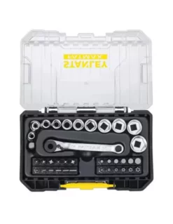 Coffret De Douilles 1/4" + Embouts De Vissage 37 Pièces STAKBOX S FATMAX | FMMT19101-0 - Stanley | IFD Outillage -FACOM Soldes coffret de douilles 1 4 embouts de vissage 37 pieces stakbox s fatmax fmmt19101 0 stanley 4