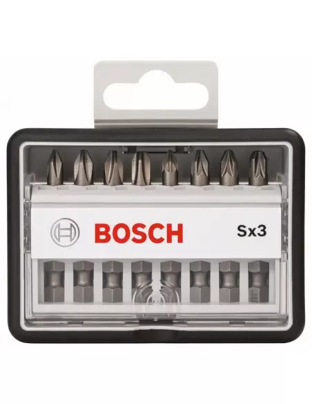Coffret D’embouts De Vissage Robust Line Qualité Extra-dure (8 Pièces) - 2607002568 - Bosch | IFD Outillage 2 Coffret D’embouts De Vissage Robust Line Qualité Extra-dure (8 Pièces) - 2607002568 - Bosch | IFD Outillage – Image 2