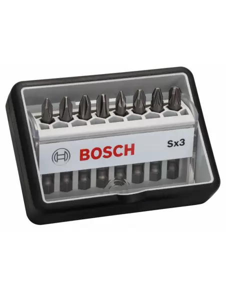 Coffret D’embouts De Vissage Robust Line Qualité Extra-dure (8 Pièces) - 2607002568 - Bosch | IFD Outillage 1 Coffret D’embouts De Vissage Robust Line Qualité Extra-dure (8 Pièces) - 2607002568 - Bosch | IFD Outillage