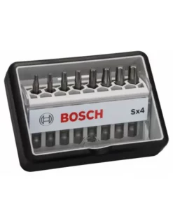 Coffret D’embouts De Vissage Robust Line Qualité Extra-dure (8 Pièces) - 2607002569 - Bosch | IFD Outillage