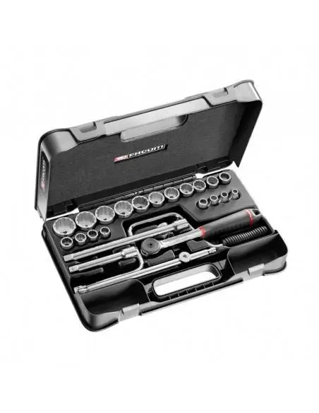 Coffret Douilles 1/2" 12 Pans En Pouces - 25 Pièces - S.161-3P12U - S.161-3P12U - Facom | IFD Outillage 1 Coffret Douilles 1/2" 12 Pans En Pouces - 25 Pièces - S.161-3P12U - S.161-3P12U - Facom | IFD Outillage