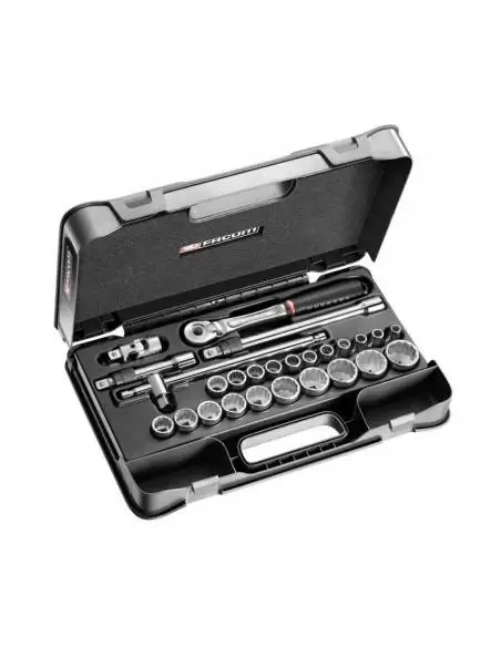 Coffret Douilles 1/2" 12 Pans Métriques - 26 Pièces - SL.171-4P12 - SL.171-4P12 - Facom | IFD Outillage 1 Coffret Douilles 1/2" 12 Pans Métriques - 26 Pièces - SL.171-4P12 - SL.171-4P12 - Facom | IFD Outillage
