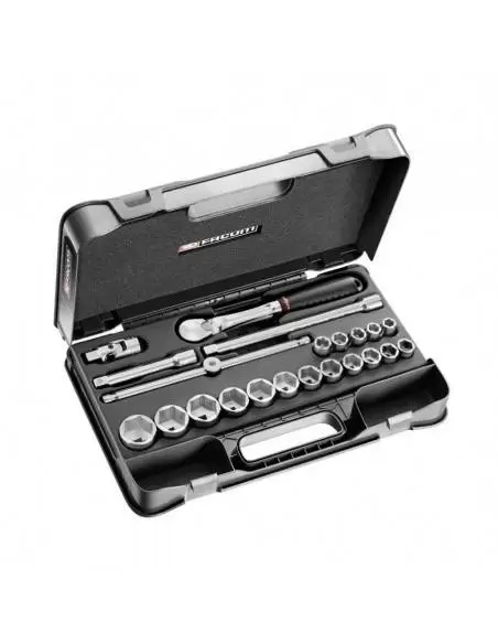 Coffret Douilles 1/2" 6 Pans En Pouces - 22 Pièces - SL.161-2P6U - SL.161-2P6U - Facom | IFD Outillage 1 Coffret Douilles 1/2" 6 Pans En Pouces - 22 Pièces - SL.161-2P6U - SL.161-2P6U - Facom | IFD Outillage