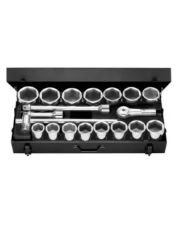 Coffret Douilles 1" - 6 Pans Métriques - M.431E - Facom | IFD Outillage