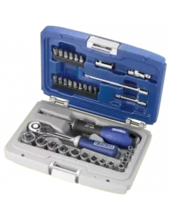 Coffret Douilles Et Accessoires 1/4" Métriques - 34 Pièces | E194672 - Expert By Facom | IFD Outillage