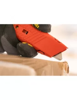 Couteau De Sécurité à Lame Auto-rétractable 155 Mm | 1-10-189 - Stanley | IFD Outillage -FACOM Soldes couteau de securite a lame auto retractable 155 mm 1 10 189 stanley 2