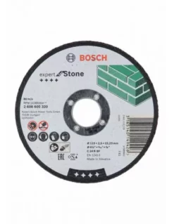 Disque à Tronçonner à Moyeu Plat Expert For Stone (pierre) 115x2.5 Mm | 2608600320 - Bosch | IFD Outillage