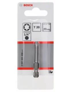 Embout De Vissage Torx Extra-dure T20 Longueur 49mm | 2607001636 - Bosch | IFD Outillage