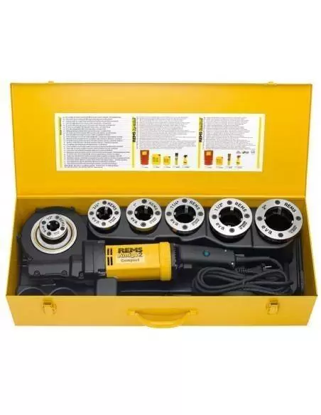 Filière électrique Amigo 2 Compact Set R1/2-1 1/4 - 540023 R220 - REMS | IFD Outillage 2 Filière électrique Amigo 2 Compact Set R1/2-1 1/4 - 540023 R220 - REMS | IFD Outillage – Image 2