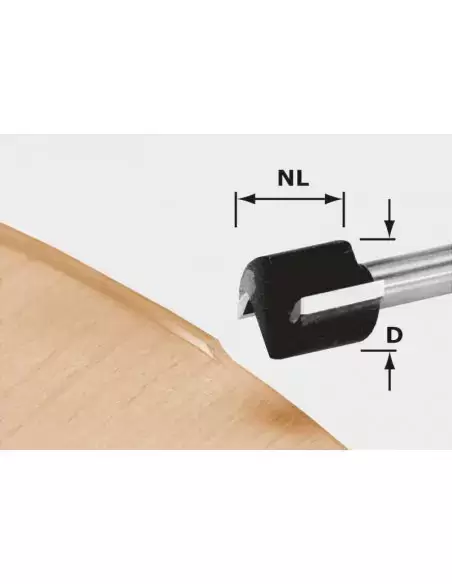 Fraise à Affleurer HW HW D 19/15 S8 OFK 700 - Festool | IFD Outillage 1 Fraise à Affleurer HW HW D 19/15 S8 OFK 700 - Festool | IFD Outillage