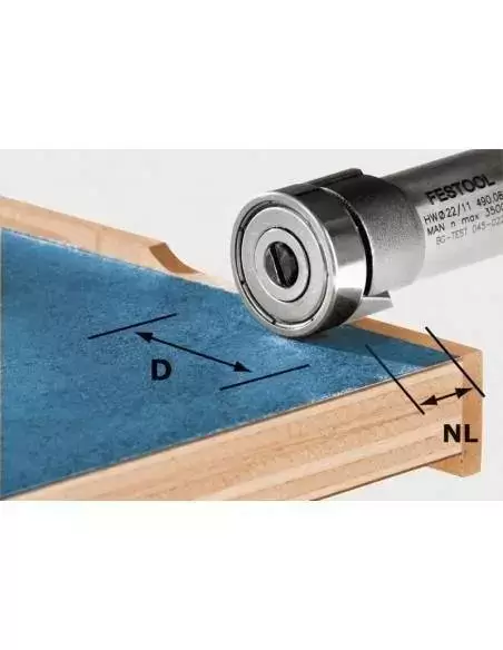 Fraise à Affleurer HW HW D22/8-OFK - Festool | IFD Outillage 1 Fraise à Affleurer HW HW D22/8-OFK - Festool | IFD Outillage