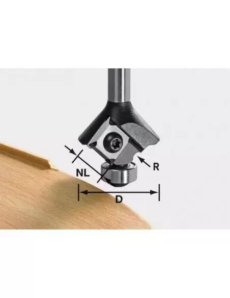 Fraise à Moulurer Plaquette Réversible HW S8 HW R3 D28 KL12,7OFK - Festool | IFD Outillage 1 Fraise à Moulurer Plaquette Réversible HW S8 HW R3 D28 KL12,7OFK - Festool | IFD Outillage