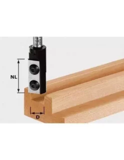 Fraise à Rainurer Avec Plaquettes De Rechange HW HW S8 D8/20 WP Z1 - Festool | IFD Outillage