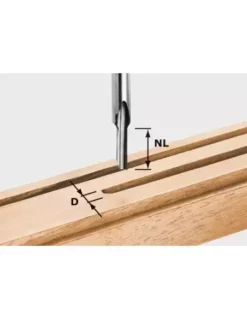 Fraise à Rainurer HS Queue De 8 Mm HS S8 D 4/15 - Festool | IFD Outillage