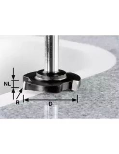 Fraise à Surfacer HW Avec Queue De 12mm HW D 52/R1ss S12 - Festool | IFD Outillage