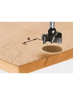 Fraise Pour Ferrures HW Avec Queue De 8mm HW S8 D15 - Festool | IFD Outillage