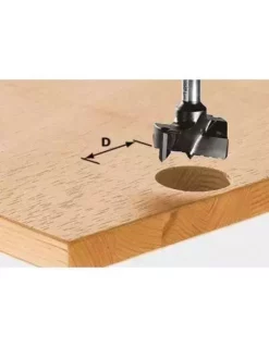 Fraise Pour Ferrures HW Avec Queue De 8mm HW S8 D25 - Festool | IFD Outillage