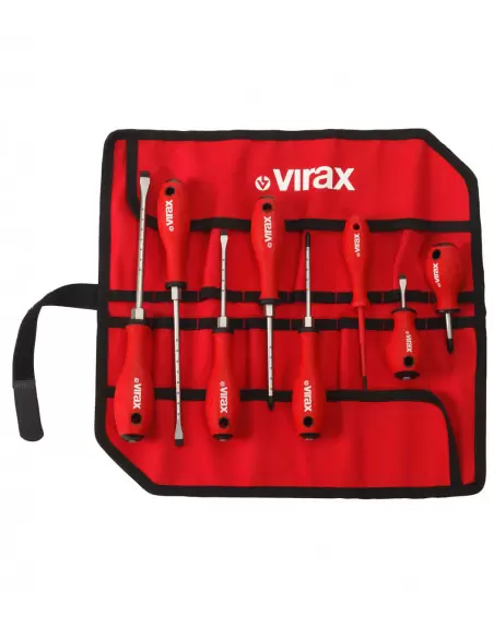 Jeu De 8 Tournevis Magnétiques En étui | 341820 - Virax | IFD Outillage 2 Jeu De 8 Tournevis Magnétiques En étui | 341820 - Virax | IFD Outillage – Image 2
