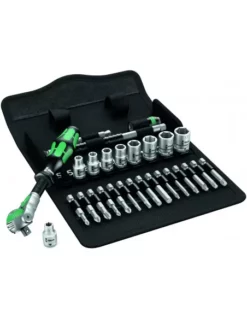 Jeu De Cliquet Zyklop Speed 1/4" 8100 SA 6 (28 Pièces) - 05004016001 - Wera | IFD Outillage