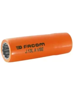 J.LAVSE - Douilles 3/8" 12 Pans Longues Isolées 1000 Volts Série VSE - J.17LAVSE - Facom | IFD Outillage