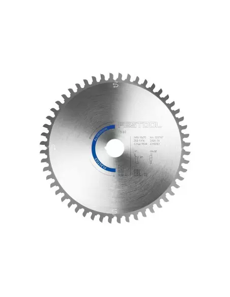 Lame De Scie Circulaire HW 168x1,8x20 TF52 A ALUMINIUM/PLASTICS | 205767 - Festool | IFD Outillage 2 Lame De Scie Circulaire HW 168x1,8x20 TF52 A ALUMINIUM/PLASTICS | 205767 - Festool | IFD Outillage – Image 2