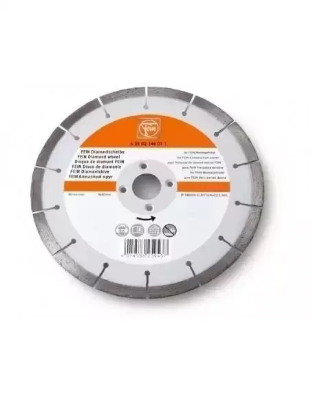 Lame Diamantée 180 Mm MF 12-180 63502146011 - Fein | IFD Outillage 1 Lame Diamantée 180 Mm MF 12-180 63502146011 - Fein | IFD Outillage
