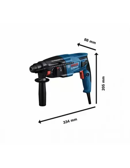 Marteau Perforateur SDS+ GBH 2-21 + Mandrin SDS Plus | 06112A6001 - Bosch | IFD Outillage 2 Marteau Perforateur SDS+ GBH 2-21 + Mandrin SDS Plus | 06112A6001 - Bosch | IFD Outillage – Image 2