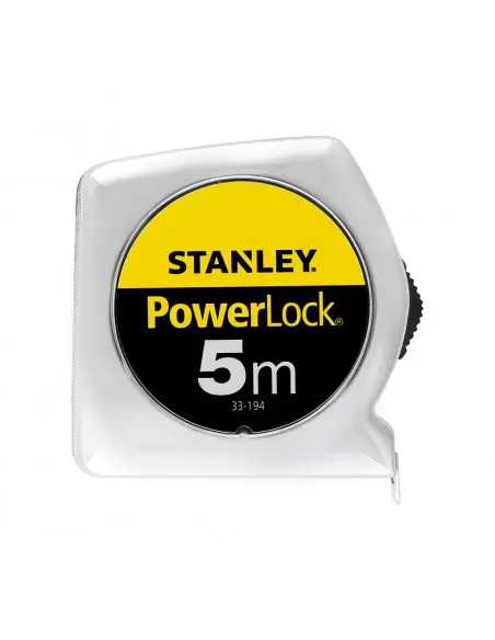 Mesure Powerlock Classic ABS 5m X 25 Mm | 0-33-195 - Stanley | IFD Outillage 2 Mesure Powerlock Classic ABS 5m X 25 Mm | 0-33-195 - Stanley | IFD Outillage – Image 2