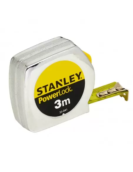 Mesure Powerlock Classic Métal 3m | 0-33-041 - Stanley | IFD Outillage 1 Mesure Powerlock Classic Métal 3m | 0-33-041 - Stanley | IFD Outillage