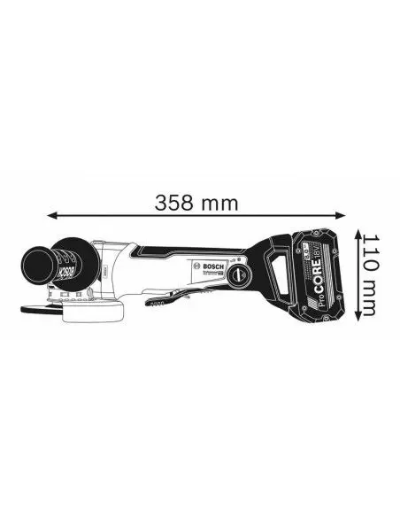 Meuleuse Angulaire GWX 18V-10 PSC X-LOCK SOLO - 06017B0800 - Bosch | IFD Outillage 3 Meuleuse Angulaire GWX 18V-10 PSC X-LOCK SOLO - 06017B0800 - Bosch | IFD Outillage – Image 3