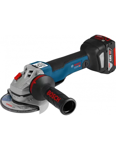 Meuleuse Angulaire Sans Fil GWS 18V-10 PC 5.0Ah (connectable) Coffret L-BOXX - 06019G3E0D - Bosch | IFD Outillage 1 Meuleuse Angulaire Sans Fil GWS 18V-10 PC 5.0Ah (connectable) Coffret L-BOXX - 06019G3E0D - Bosch | IFD Outillage