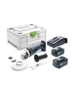 Meuleuse D'angle Sans Fil AGC 18-125 5,0 EBI-Plus | 577700 - Festool | IFD Outillage