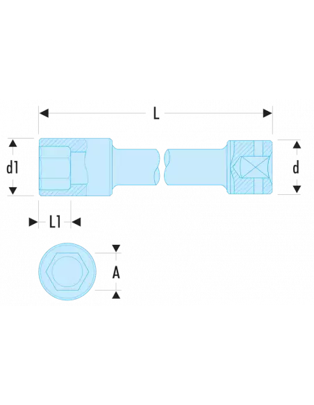 NM.ELA - Douilles Impact 1" Extra-longues 6 Pans Métriques - NM.32ELA - Facom | IFD Outillage 2 NM.ELA - Douilles Impact 1" Extra-longues 6 Pans Métriques - NM.32ELA - Facom | IFD Outillage – Image 2