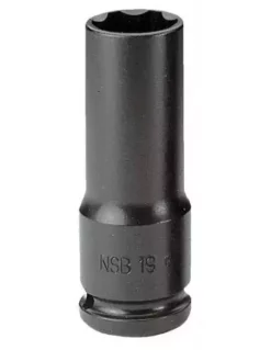 NSB - Douilles Impact 1/2" Longues Parois Fines 6 Pans Métriques - NSB.19 - Facom | IFD Outillage