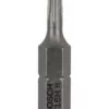 Pack 2 Embouts De Vissage Security-Torx Extra-dure T15H Longueur 25mm | 2608522010 - Bosch | IFD Outillage