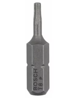 Pack 3 Embouts De Vissage Torx Extra-dure T8 Longueur 25mm | 2607001601 - Bosch | IFD Outillage