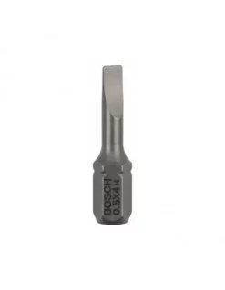 Pack 3 Embouts De Vissage Vis à Tête Fendue Extra-dure S 0.5x4 Longueur 25 Mm | 2607001457 - Bosch | IFD Outillage